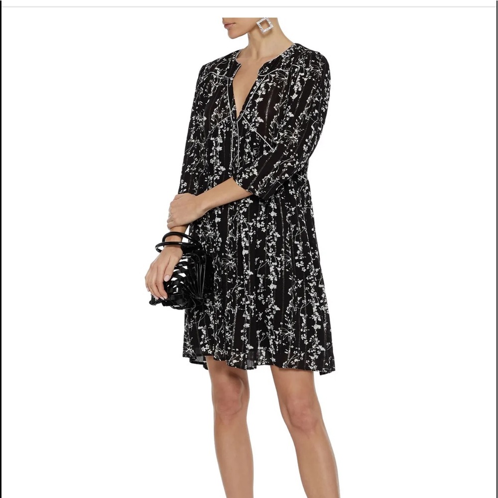 ba&sh Freeza Lady Dress in Noir - Size 0